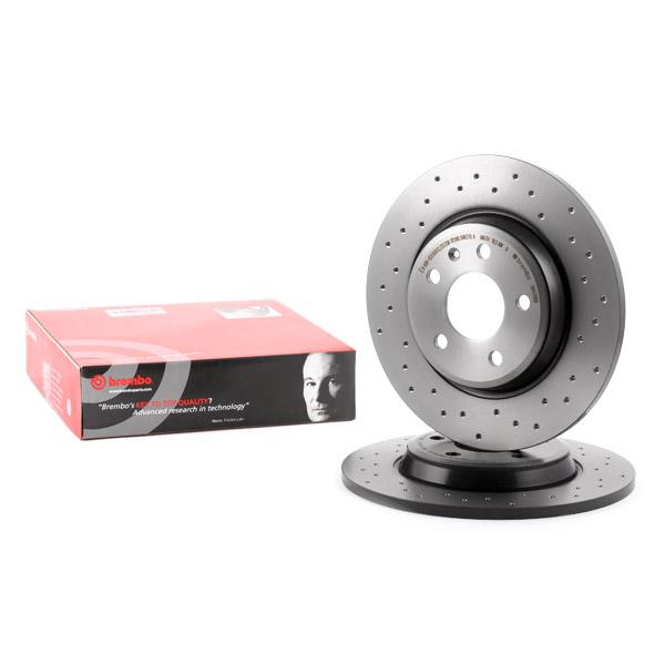 Disc Frana Perforat Spate Brembo 08.A759.1X